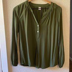 Old Navy Split Neck Blouse.